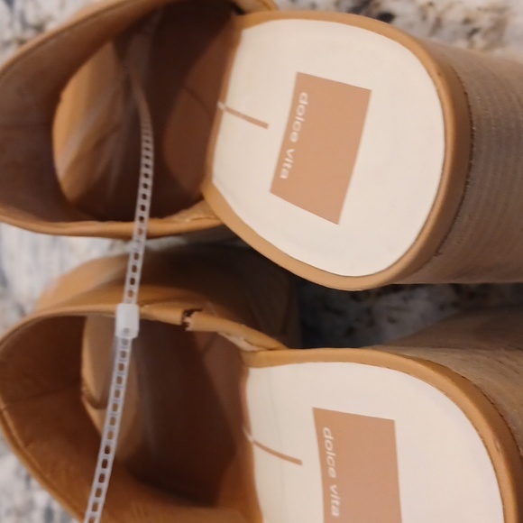 Dolce Vita, the Lukas Leather Platform Sandals women's 10 - Picture 7 of 11